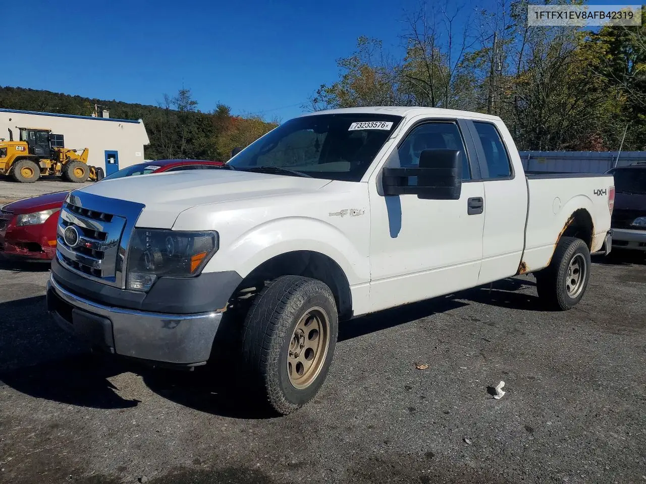 FORD F-150 2010, VIN 1FTFX1EV8AFB42319