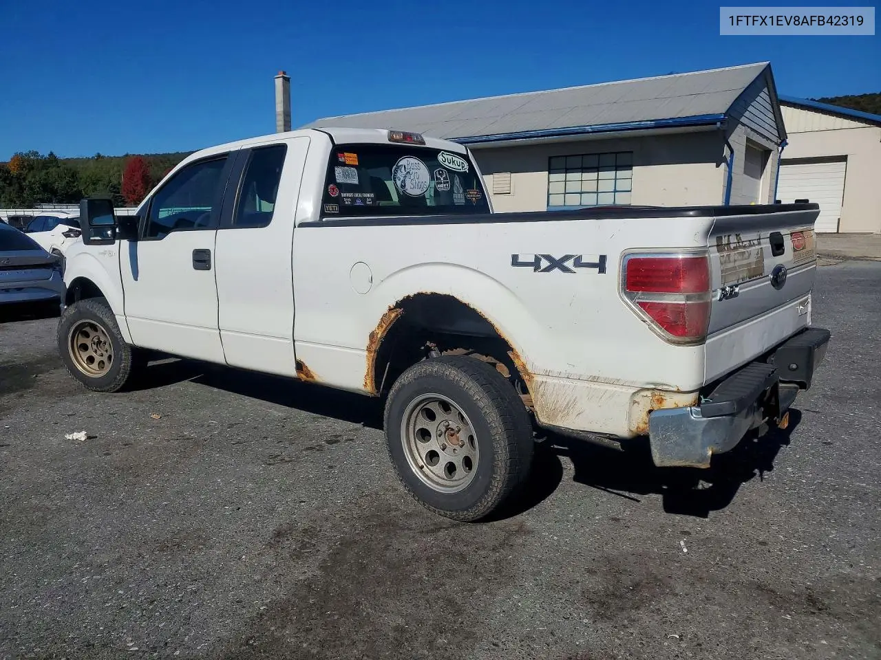 2010 FORD F-150 VIN 1FTFX1EV8AFB42319 — фото 2
