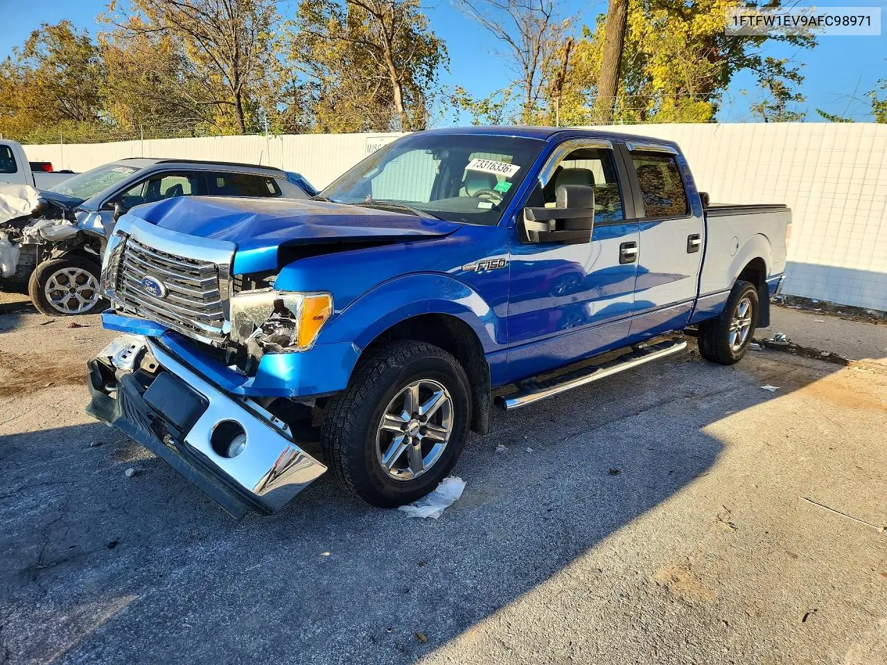 FORD F-150 2010, VIN 1FTFW1EV9AFC98971