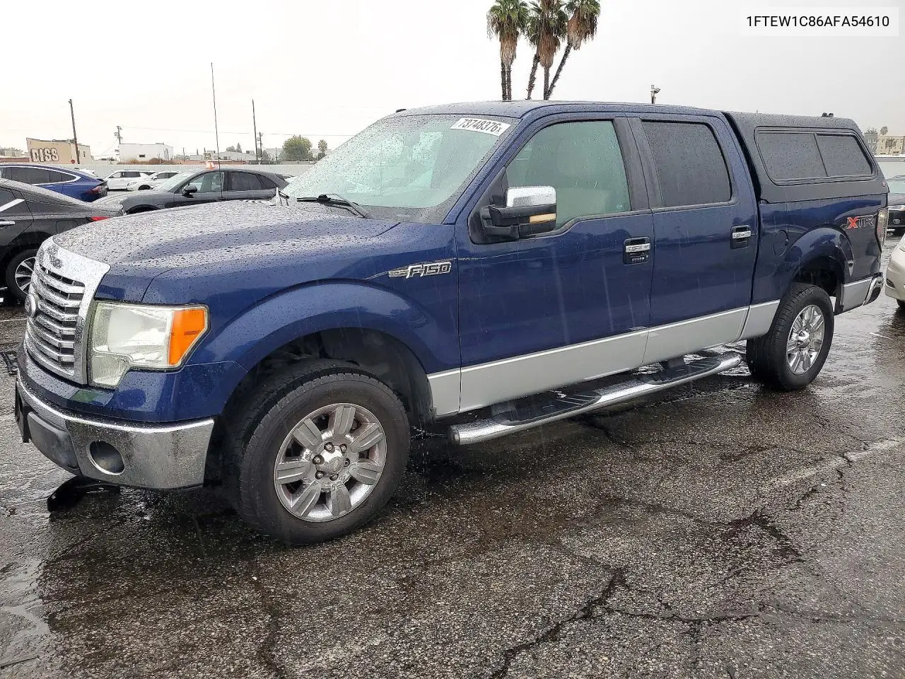 FORD F-150 2010, VIN 1FTEW1C86AFA54610
