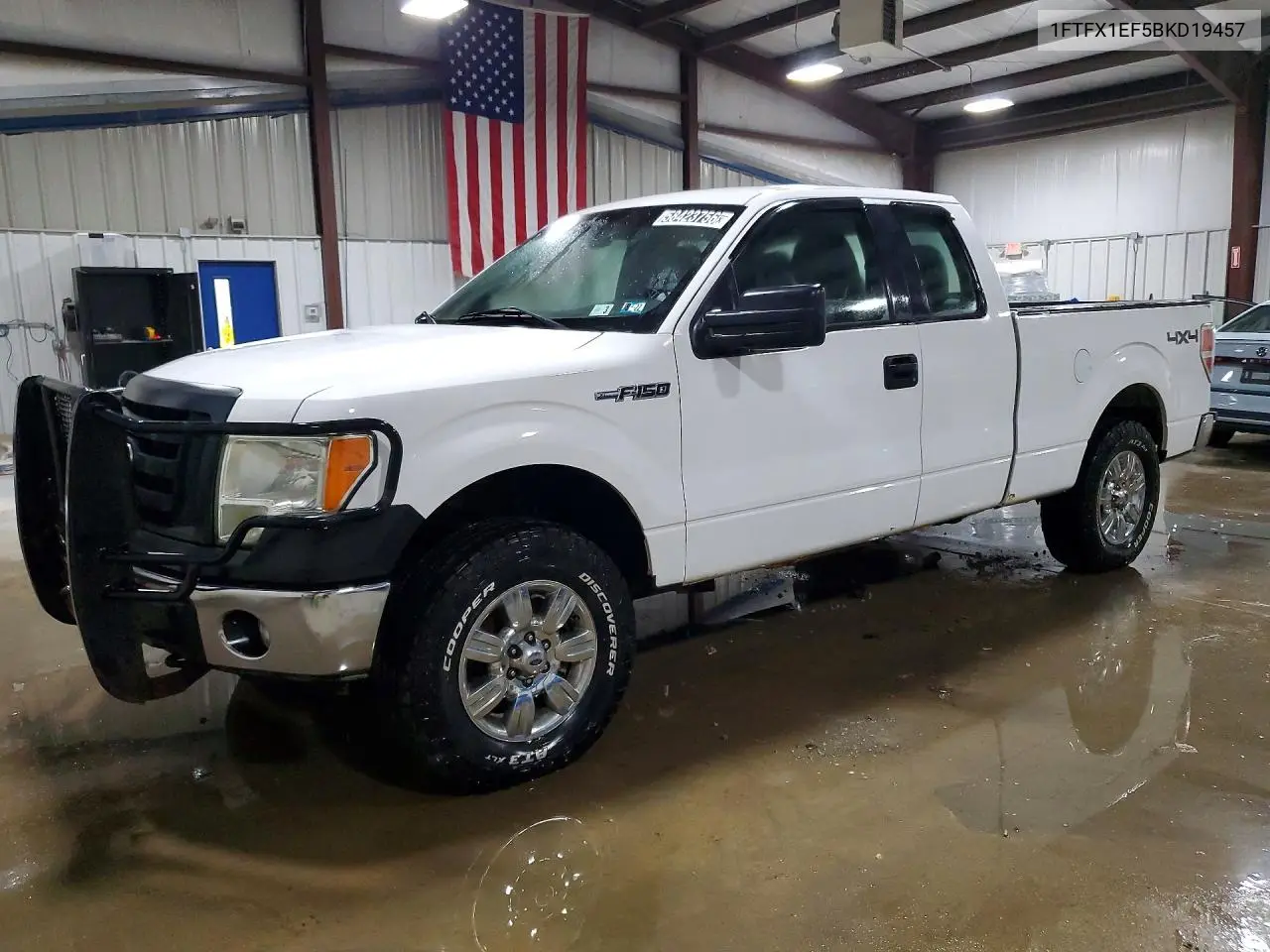 FORD F-150 2011, VIN 1FTFX1EF5BKD19457