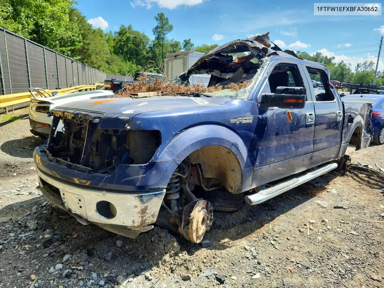 FORD F-150 2011, VIN 1FTFW1EFXBFA30652