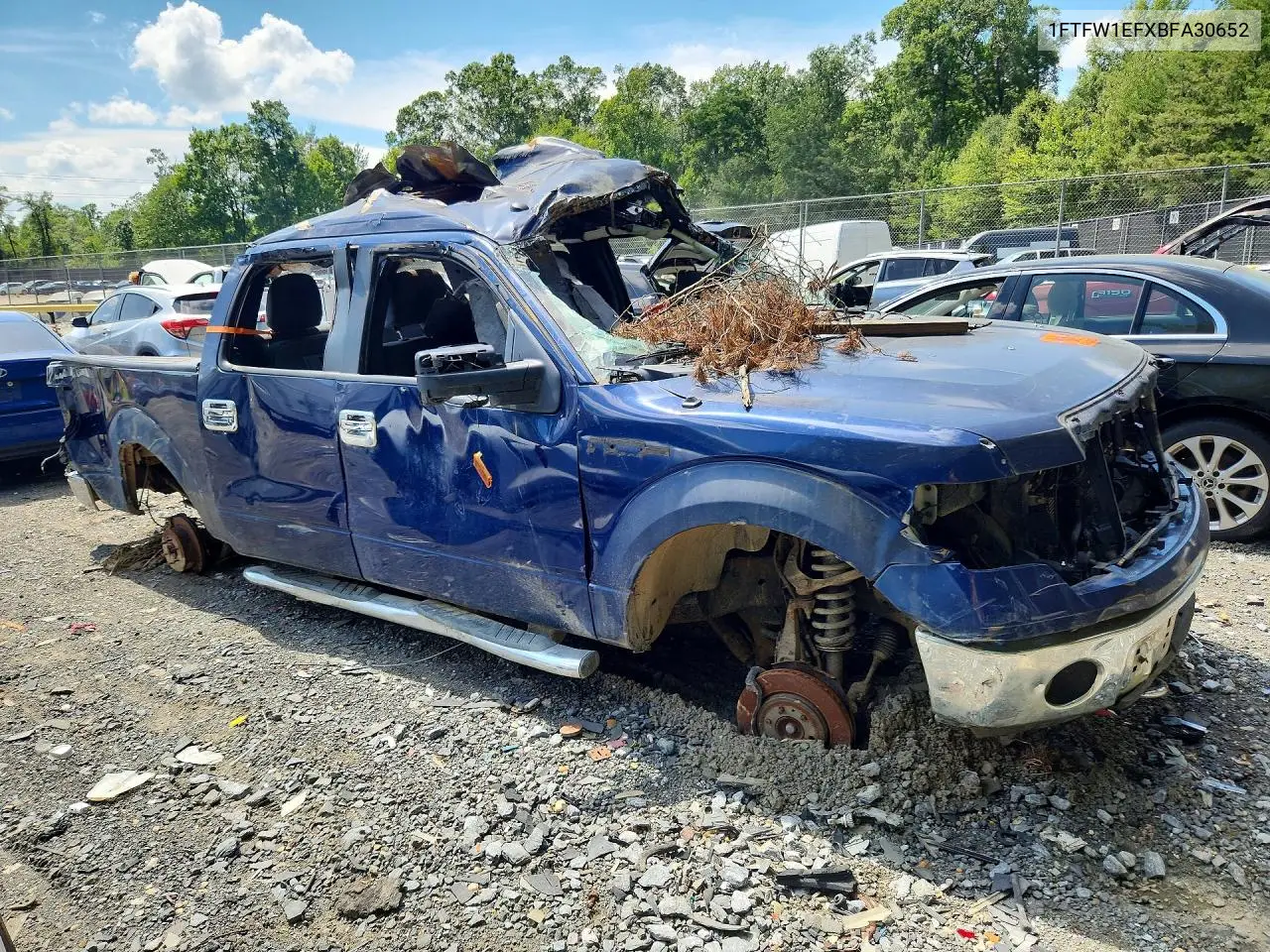 2011 FORD F-150 VIN 1FTFW1EFXBFA30652 — фото 4