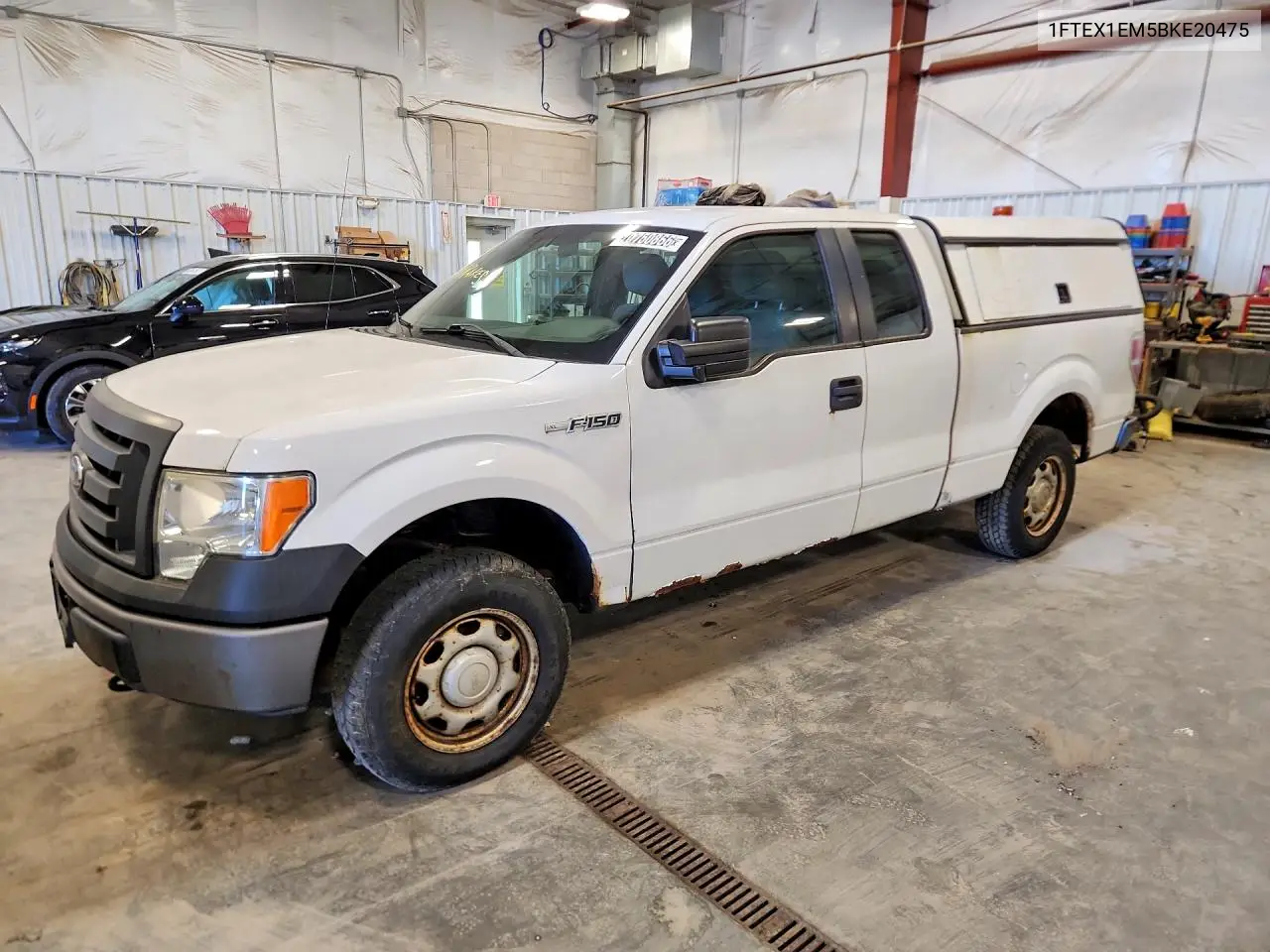 FORD F-150 2011, VIN 1FTEX1EM5BKE20475