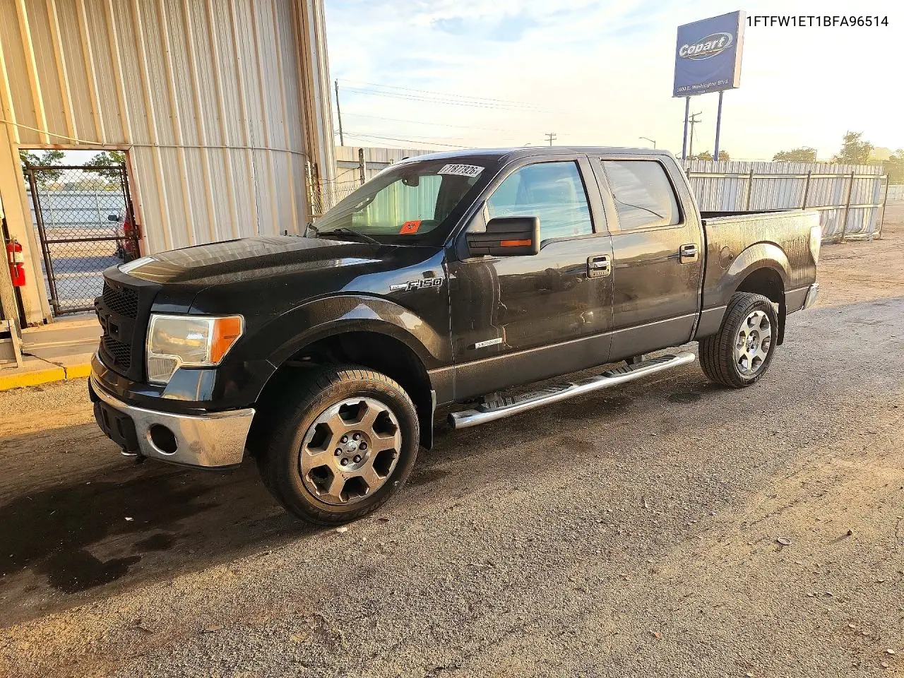 FORD F-150 2011, VIN 1FTFW1ET1BFA96514