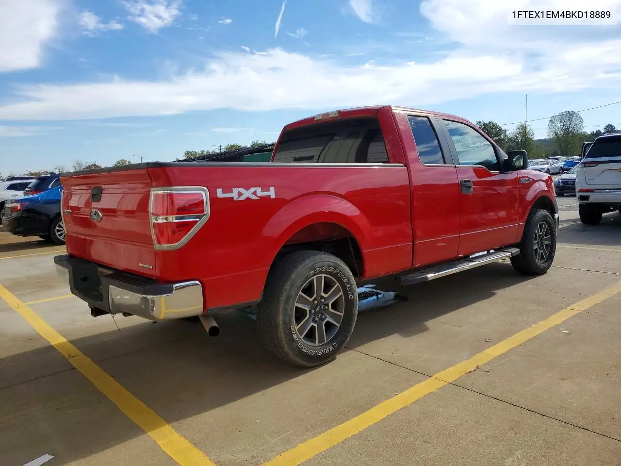 2011 FORD F-150 VIN 1FTEX1EM4BKD18889 — фото 3