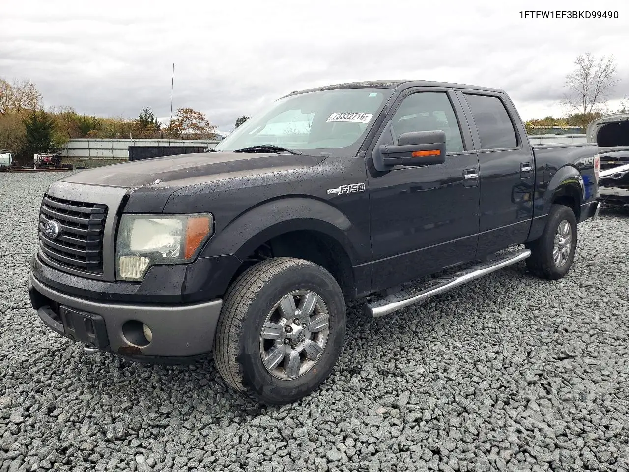 FORD F-150 2011, VIN 1FTFW1EF3BKD99490