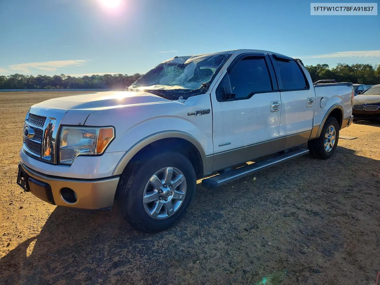 FORD F-150 2011, VIN 1FTFW1CT7BFA91837