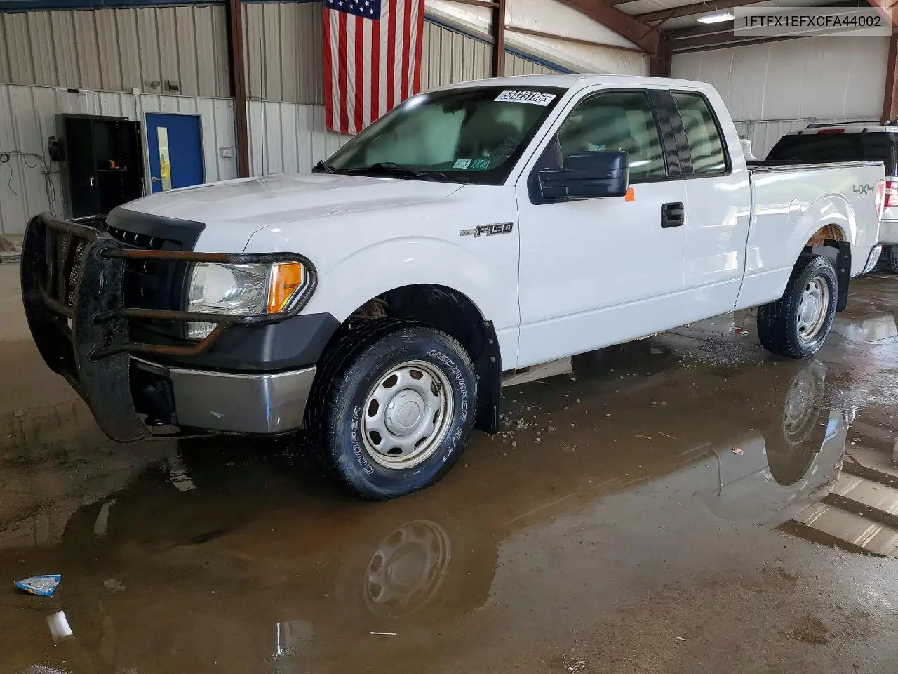 FORD F-150 2012, VIN 1FTFX1EFXCFA44002