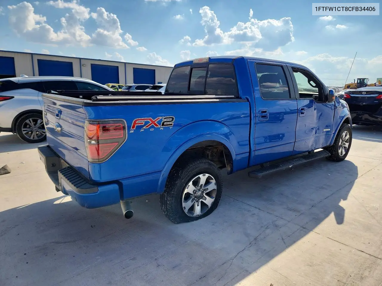 2012 FORD F-150 VIN 1FTFW1CT8CFB34406 — фото 3