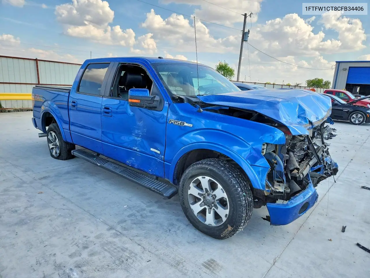 2012 FORD F-150 VIN 1FTFW1CT8CFB34406 — фото 4
