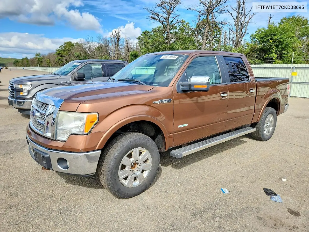 FORD F-150 2012, VIN 1FTFW1ET7CKD08695