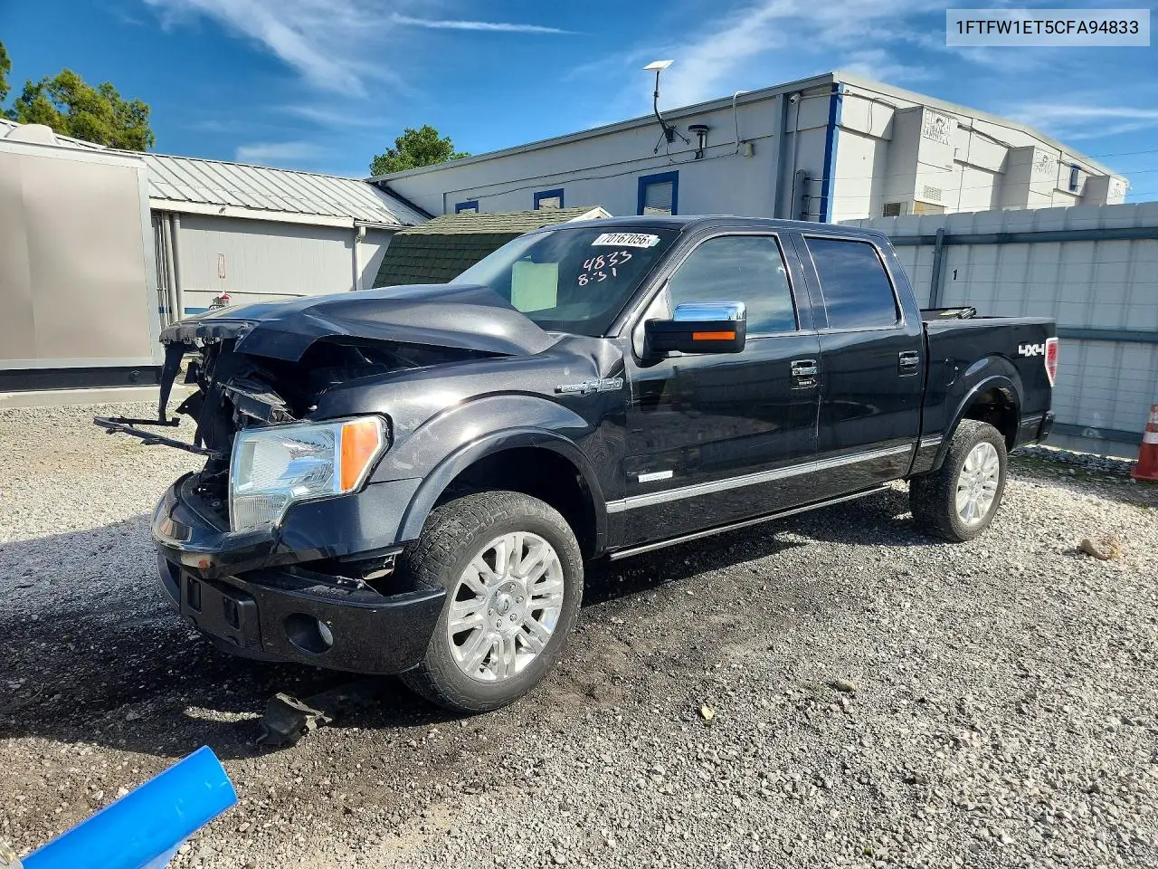 FORD F-150 2012, VIN 1FTFW1ET5CFA94833