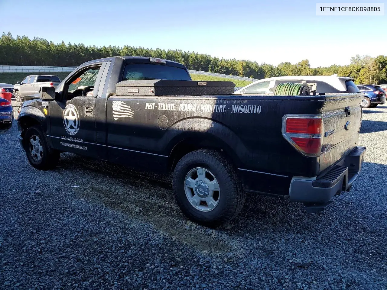 2012 FORD F-150 VIN 1FTNF1CF8CKD98805 — фото 2