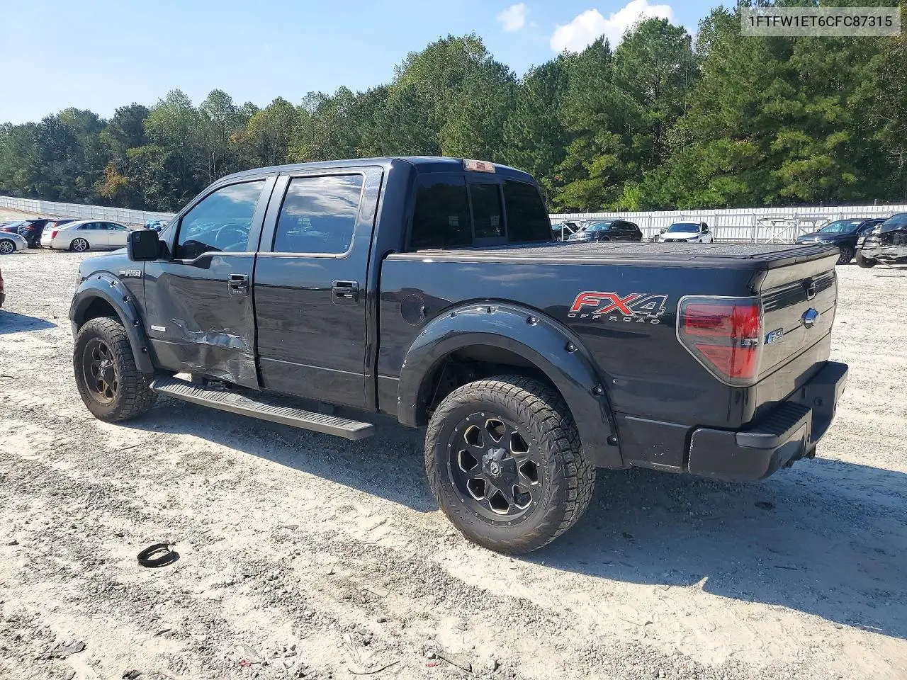 2012 FORD F-150 VIN 1FTFW1ET6CFC87315 — фото 2
