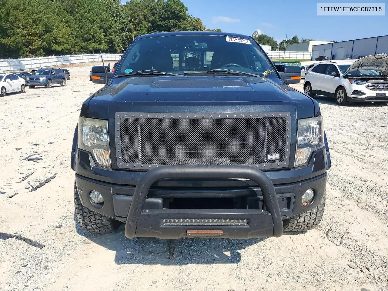 2012 FORD F-150 VIN 1FTFW1ET6CFC87315 — фото 5