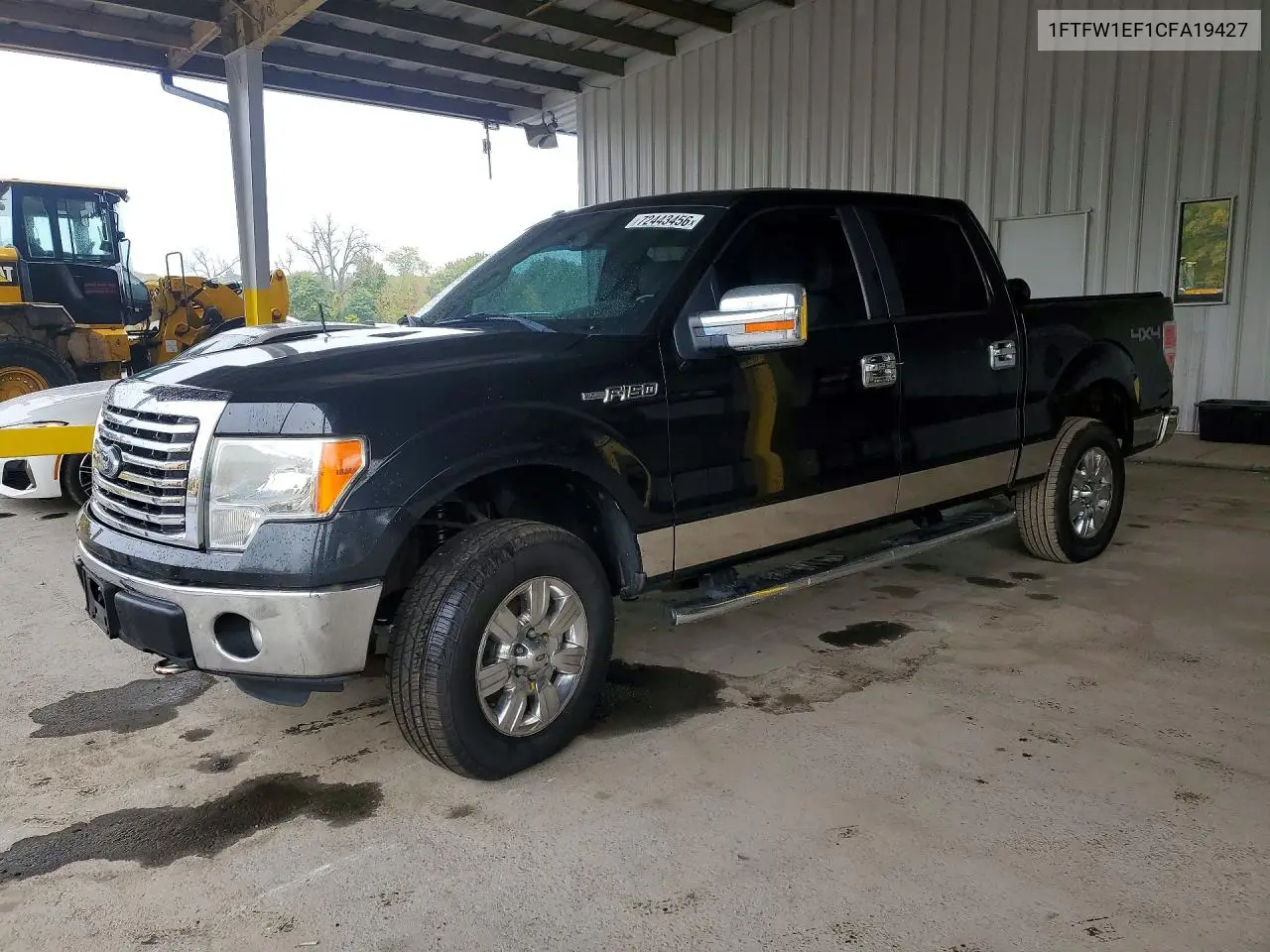 FORD F-150 2012, VIN 1FTFW1EF1CFA19427