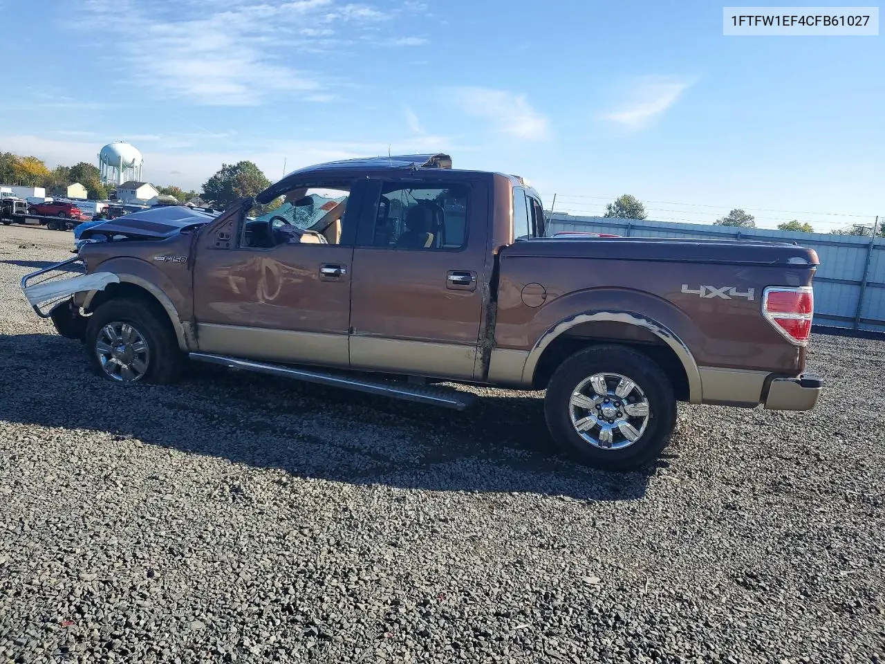 2012 FORD F-150 VIN 1FTFW1EF4CFB61027 — фото 2