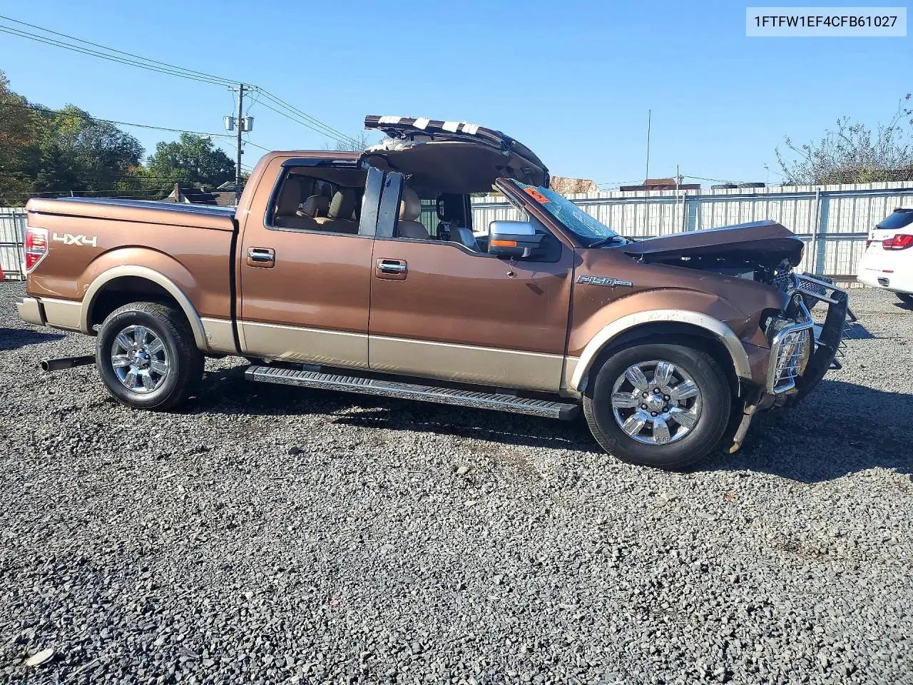 2012 FORD F-150 VIN 1FTFW1EF4CFB61027 — фото 4