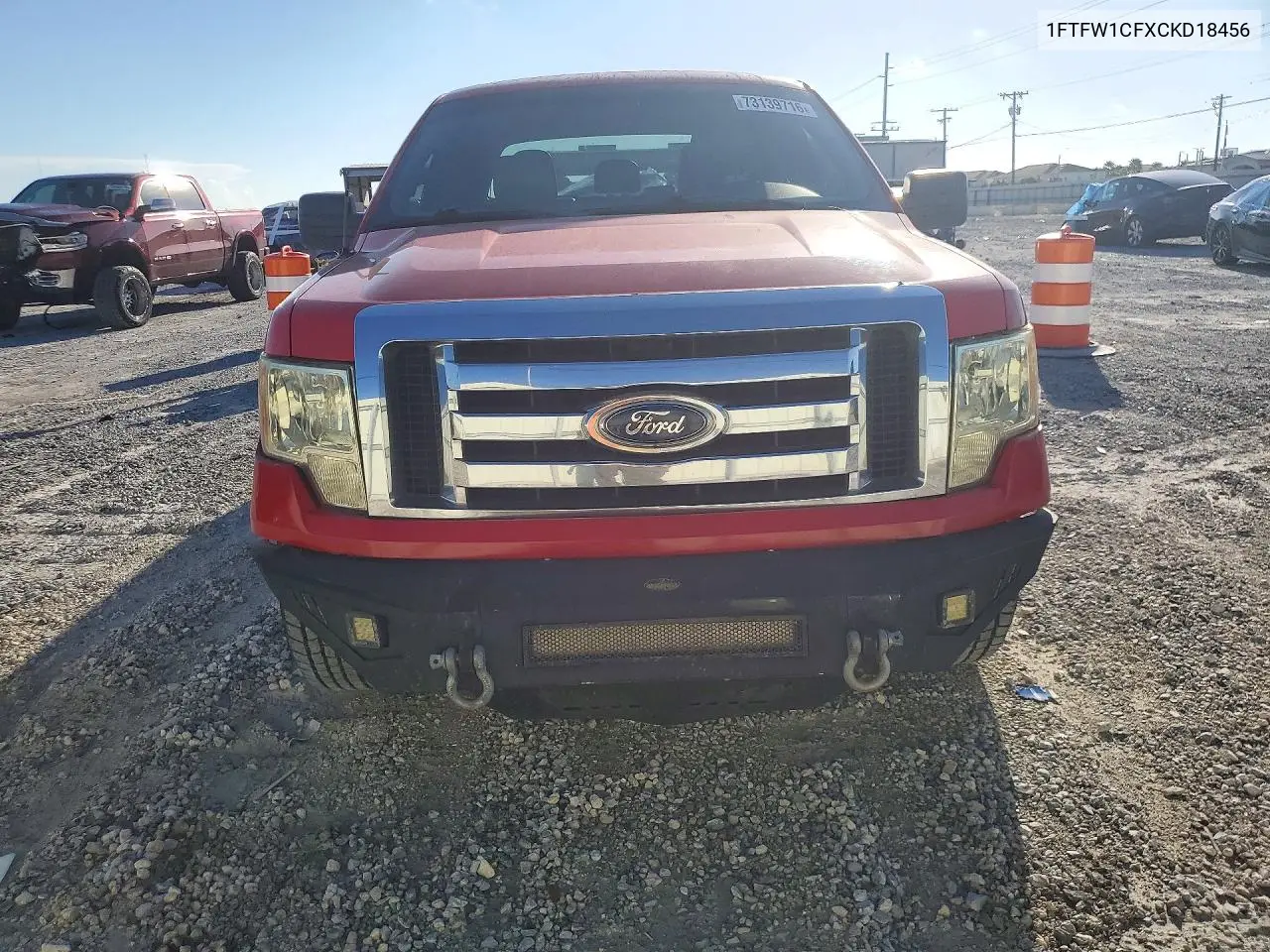 2012 FORD F-150 VIN 1FTFW1CFXCKD18456 — фото 5