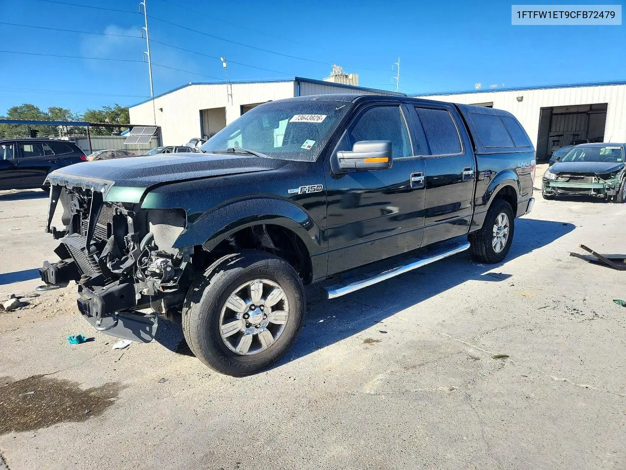 FORD F-150 2012, VIN 1FTFW1ET9CFB72479