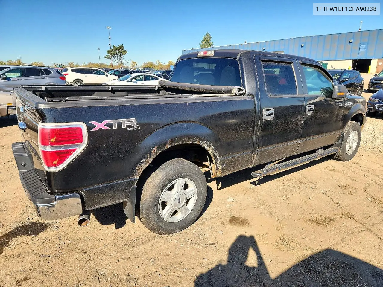 2012 FORD F-150 VIN 1FTFW1EF1CFA90238 — фото 3