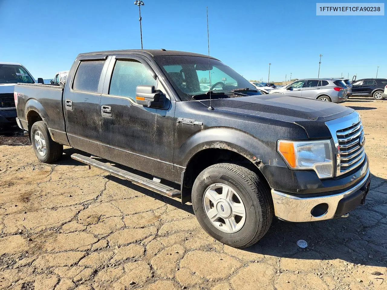 2012 FORD F-150 VIN 1FTFW1EF1CFA90238 — фото 4