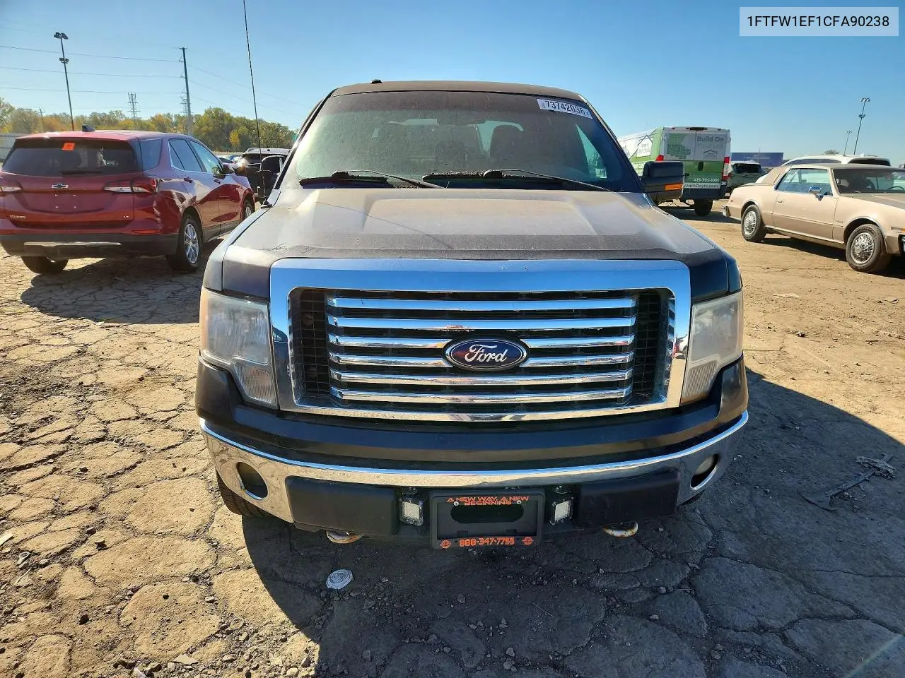 2012 FORD F-150 VIN 1FTFW1EF1CFA90238 — фото 5