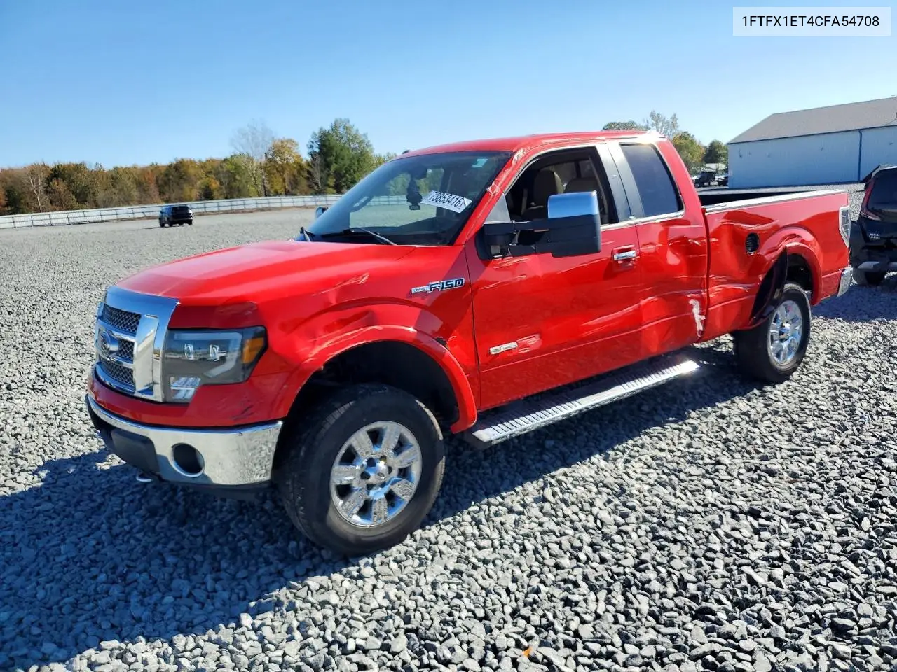 FORD F-150 2012, VIN 1FTFX1ET4CFA54708