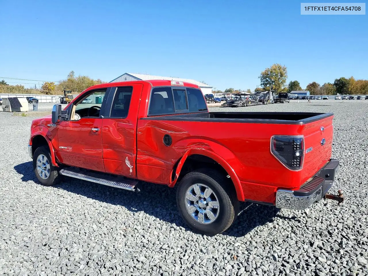 2012 FORD F-150 VIN 1FTFX1ET4CFA54708 — фото 2