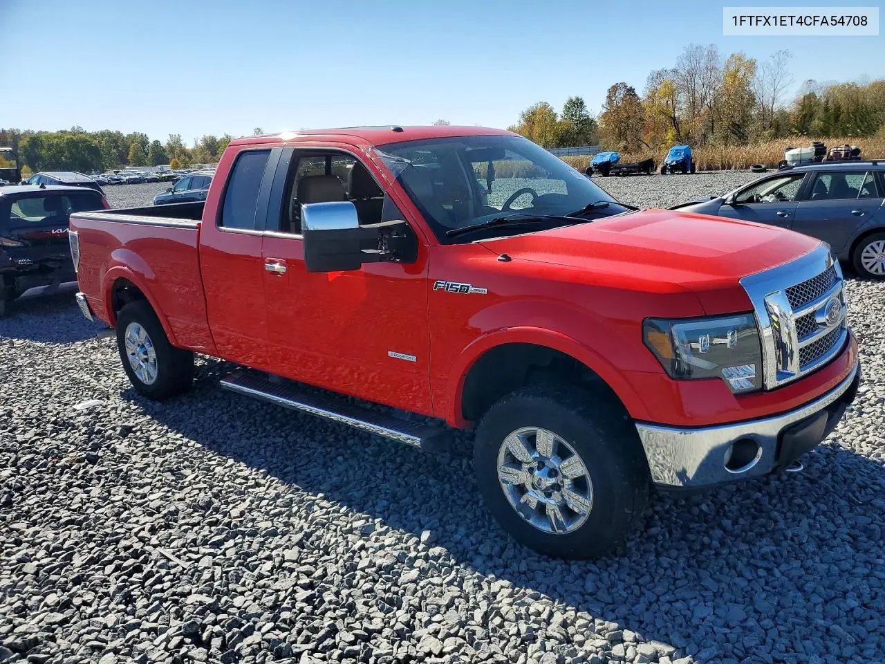 2012 FORD F-150 VIN 1FTFX1ET4CFA54708 — фото 4