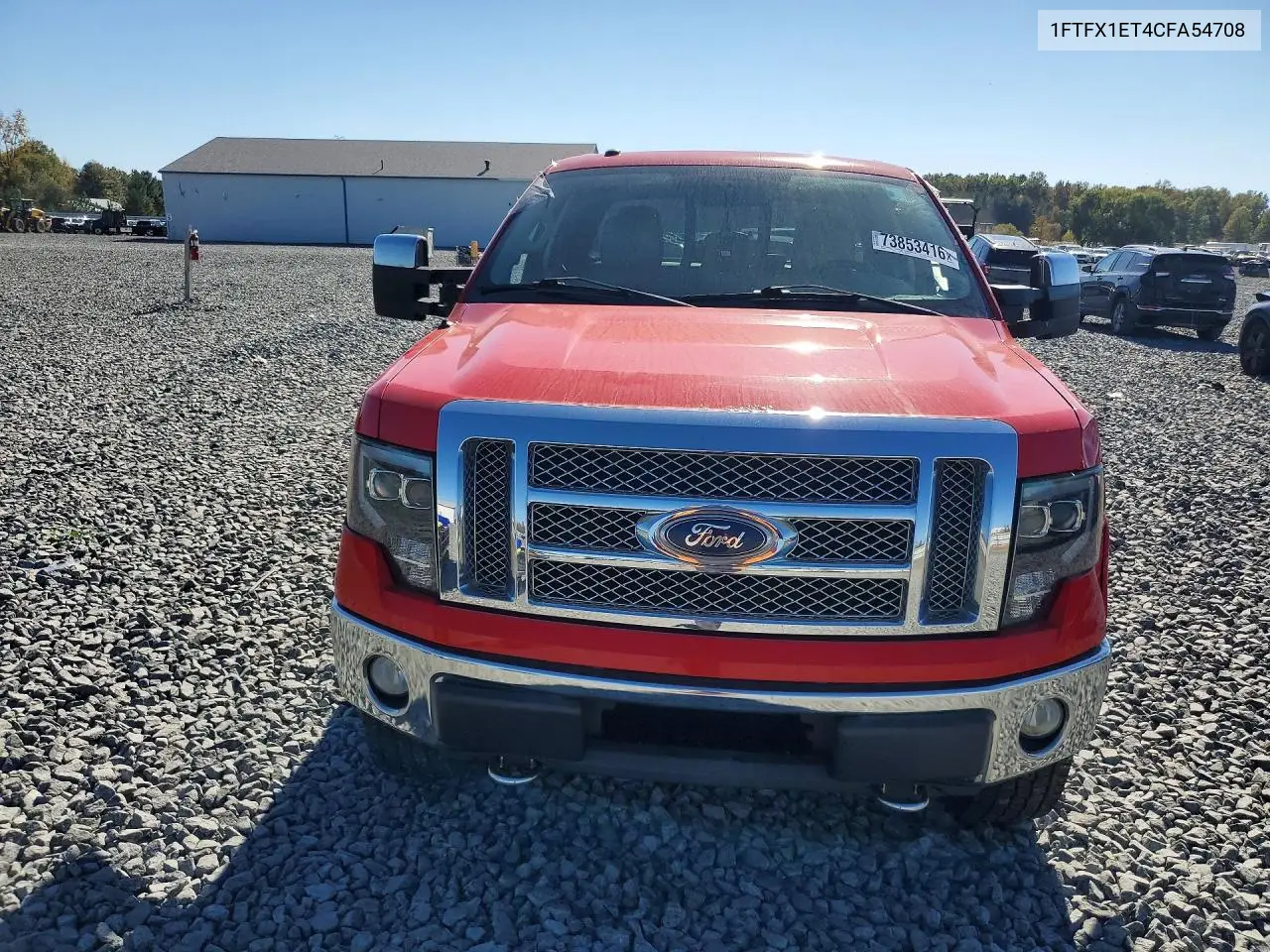 2012 FORD F-150 VIN 1FTFX1ET4CFA54708 — фото 5