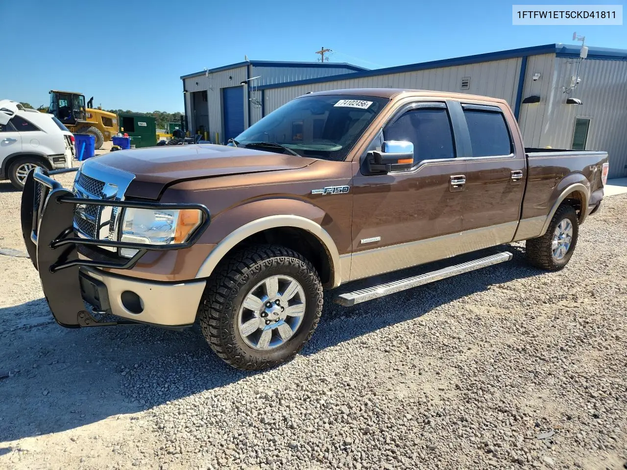 FORD F-150 2012, VIN 1FTFW1ET5CKD41811