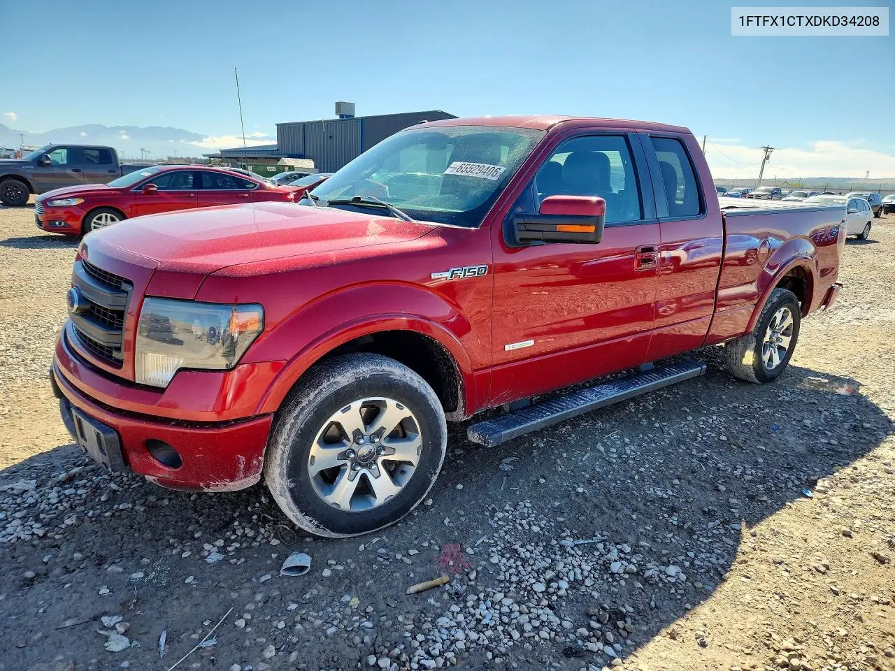 FORD F-150 2013, VIN 1FTFX1CTXDKD34208