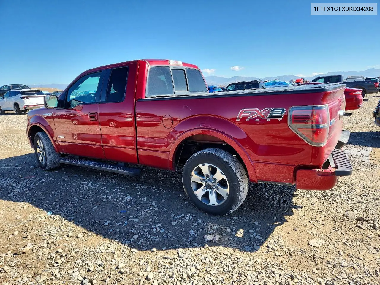 2013 FORD F-150 VIN 1FTFX1CTXDKD34208 — фото 2
