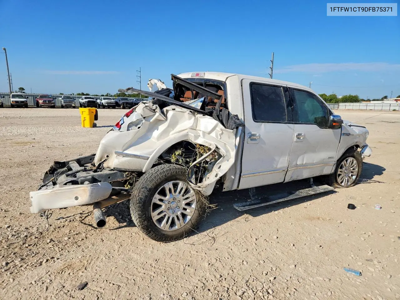 2013 FORD F-150 VIN 1FTFW1CT9DFB75371 — фото 3