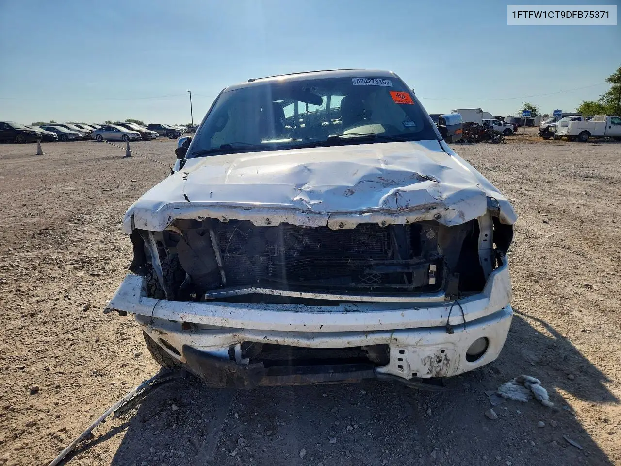 2013 FORD F-150 VIN 1FTFW1CT9DFB75371 — фото 5