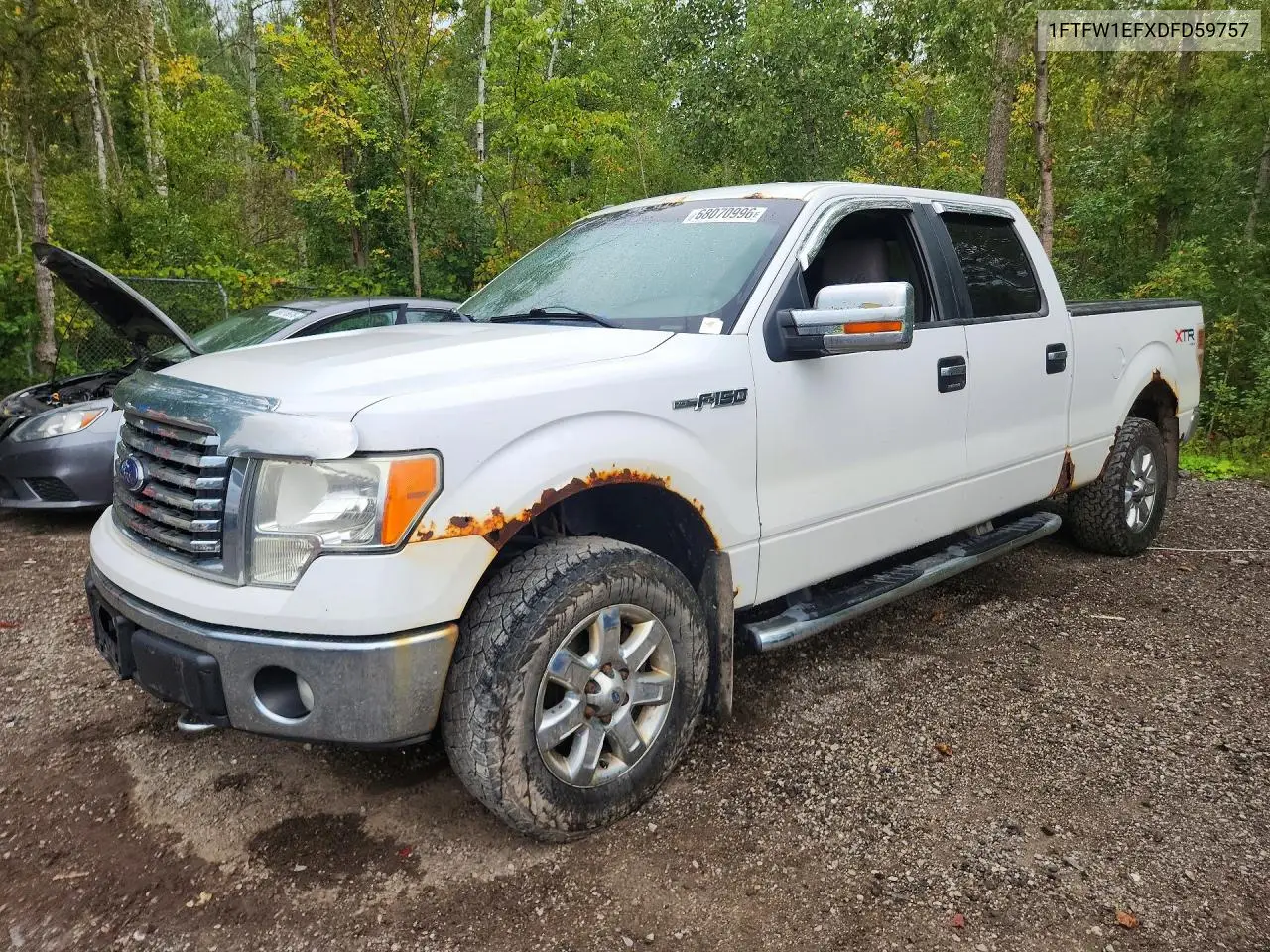 FORD F-150 2013, VIN 1FTFW1EFXDFD59757