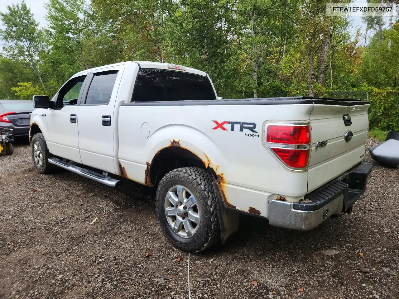 2013 FORD F-150 VIN 1FTFW1EFXDFD59757 — фото 2