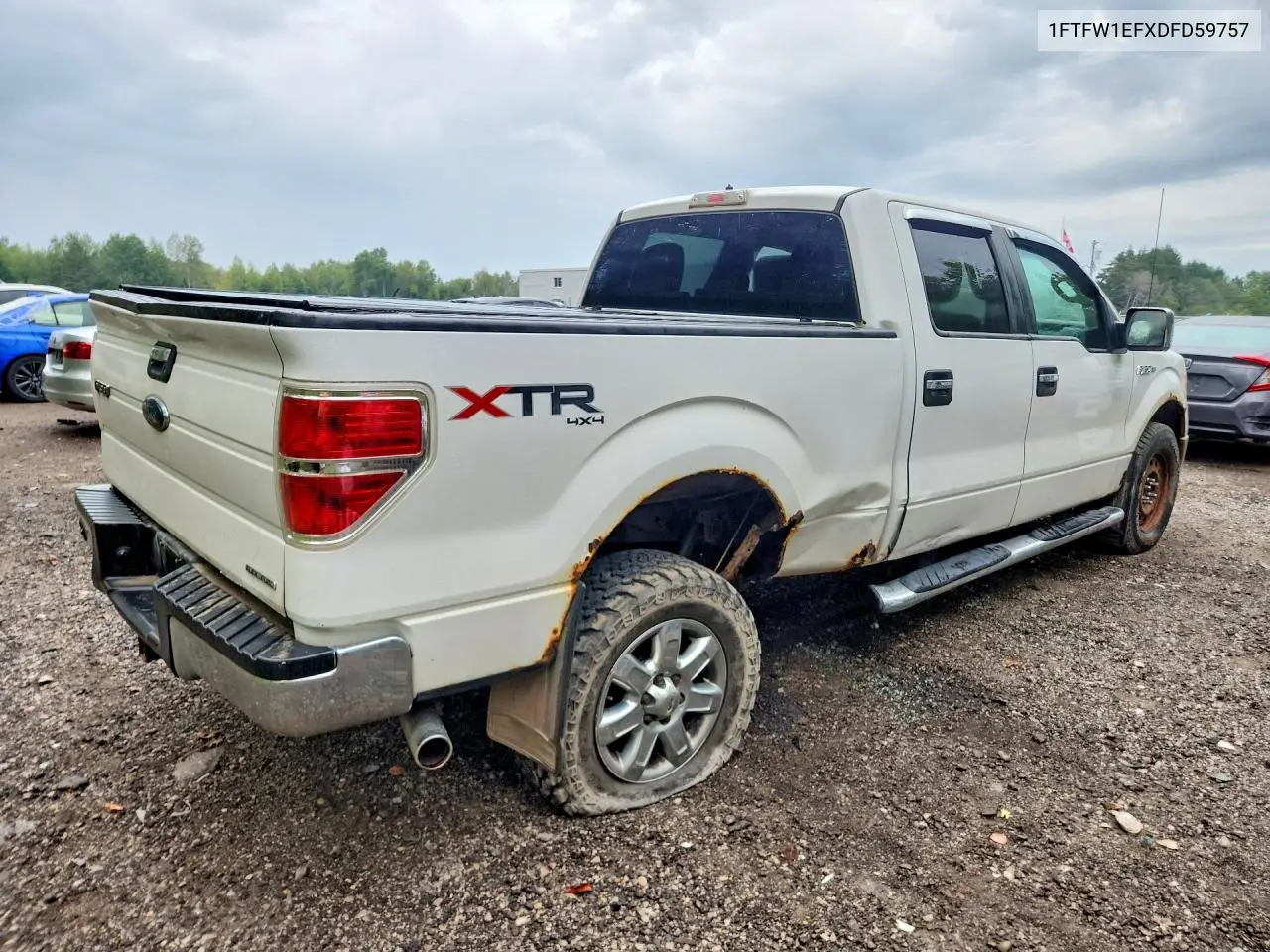 2013 FORD F-150 VIN 1FTFW1EFXDFD59757 — фото 3