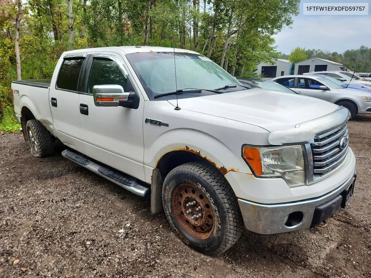 2013 FORD F-150 VIN 1FTFW1EFXDFD59757 — фото 4