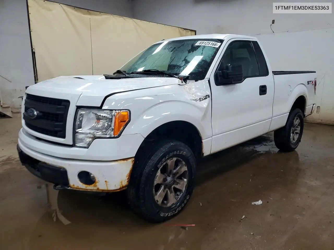 FORD F-150 2013, VIN 1FTMF1EM3DKE53363
