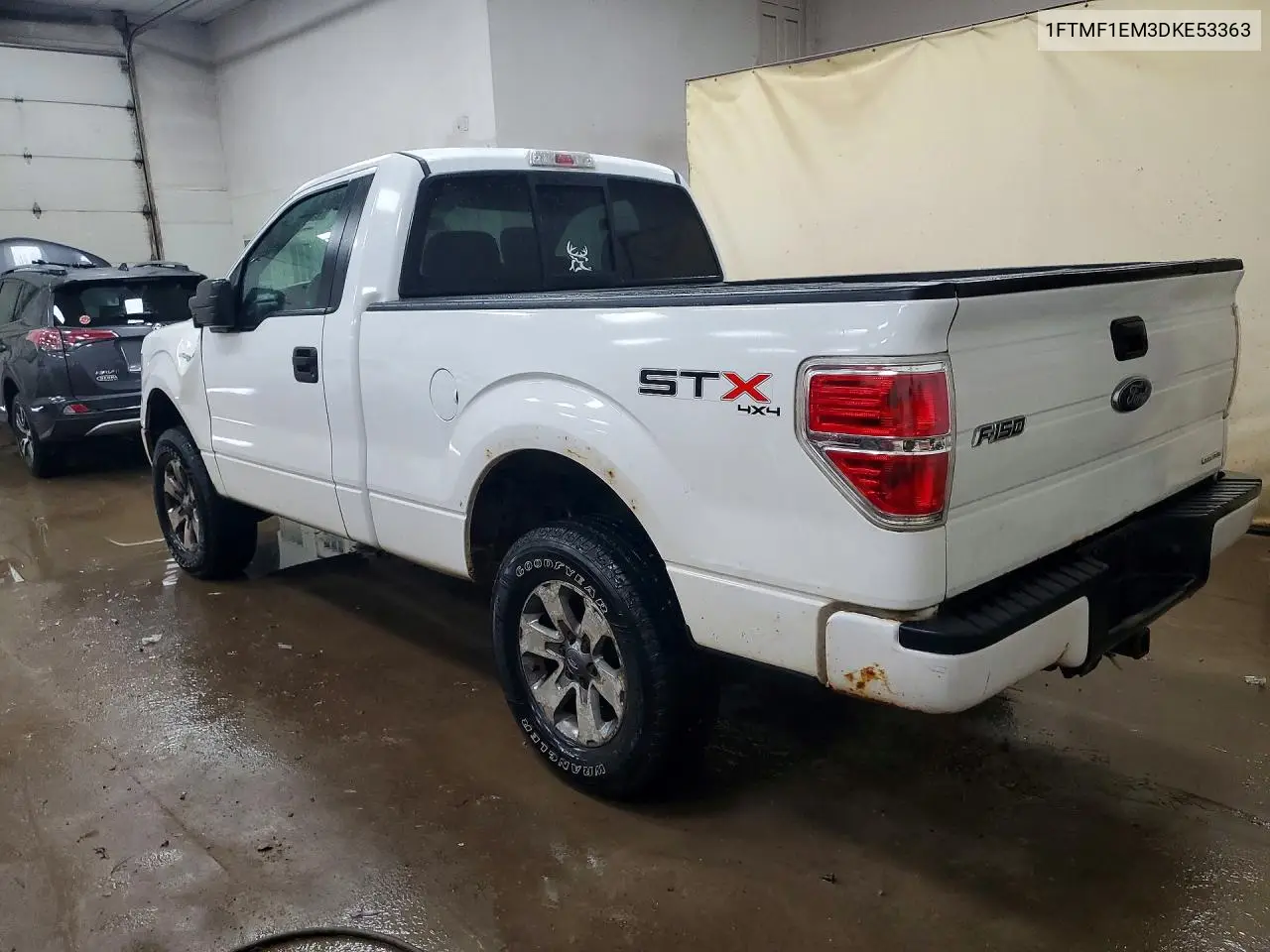2013 FORD F-150 VIN 1FTMF1EM3DKE53363 — фото 2