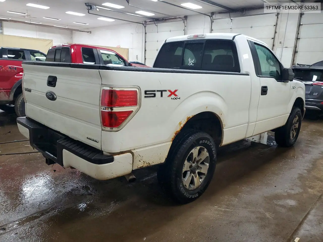 2013 FORD F-150 VIN 1FTMF1EM3DKE53363 — фото 3