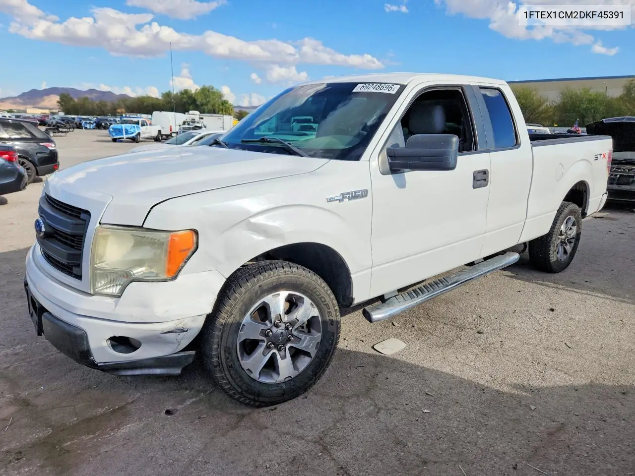 FORD F-150 2013, VIN 1FTEX1CM2DKF45391