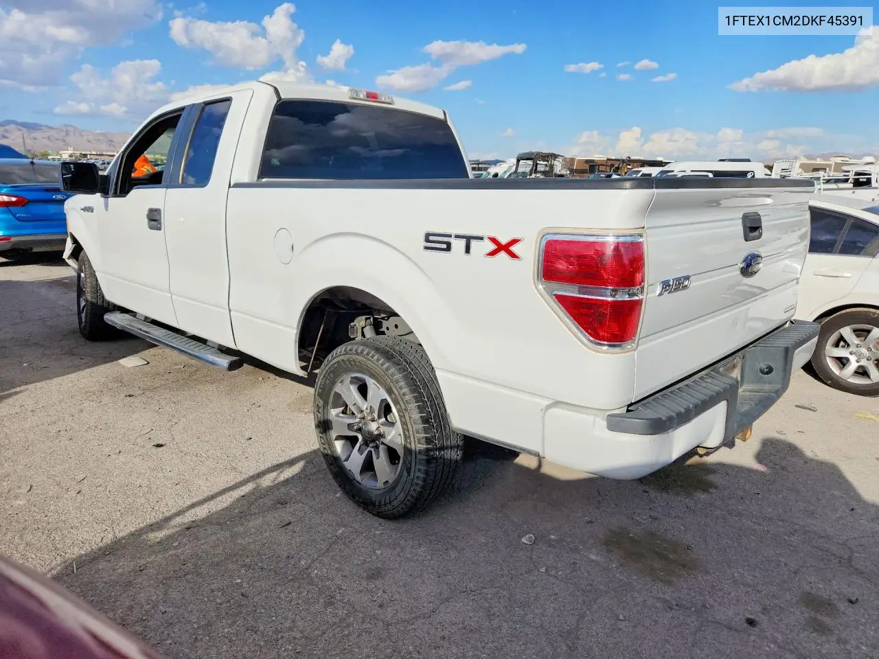 2013 FORD F-150 VIN 1FTEX1CM2DKF45391 — фото 2