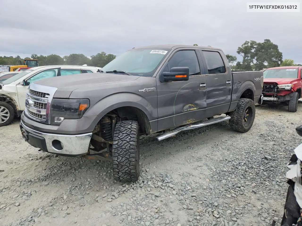FORD F-150 2013, VIN 1FTFW1EFXDKG16312