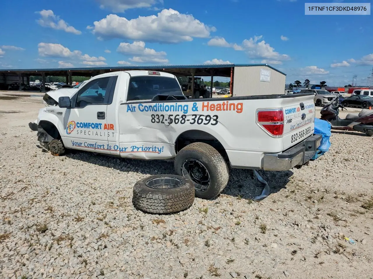 2013 FORD F-150 VIN 1FTNF1CF3DKD48976 — фото 2