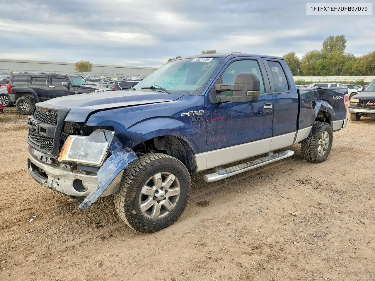 FORD F-150 2013, VIN 1FTFX1EF7DFB97079