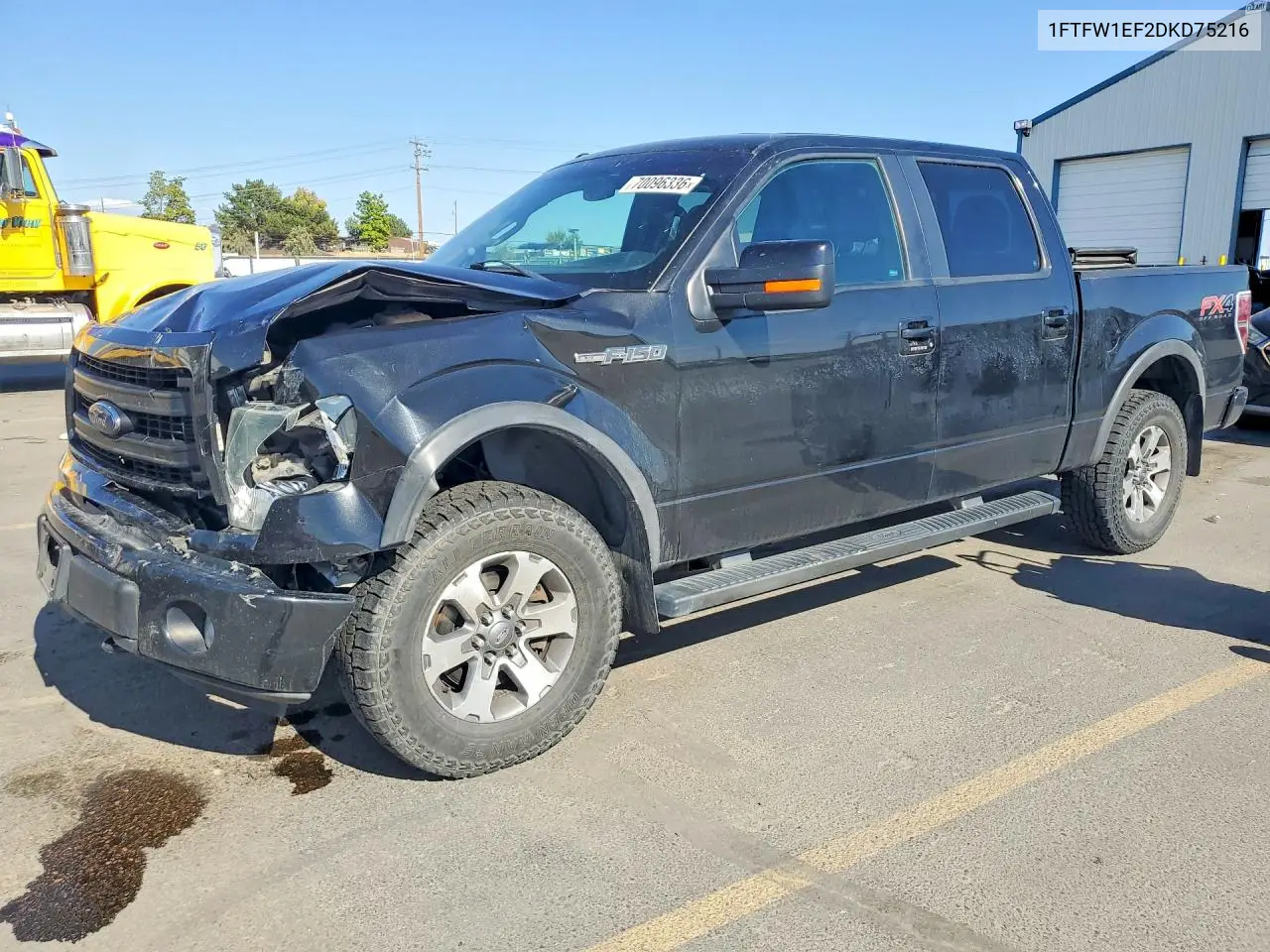 FORD F-150 2013, VIN 1FTFW1EF2DKD75216